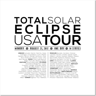 Total Solar Eclipse USA TOUR Posters and Art